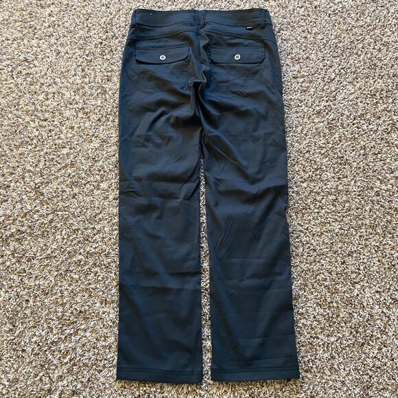Prana Halle Straight Pant Women's 8 Regular Stormy Night Standard Fit Low Rise - Picture 6 of 13